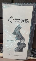 United Ortho 300851-01 Step-Thru NōVel Functional Knee Brace, Right Leg, x Small