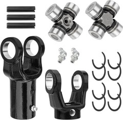 Front Prop Shaft Yoke & U-Joint (2 Side) for Polaris RZR 570 800 900 1000…