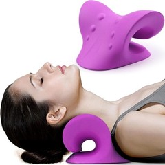 Neck & Shoulder Relaxer Cervical Traction Pillow for Spine Alignment & Pain