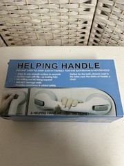 Helping Handle, for Safety in the Bathroom & Household (2 Units) – New Open Box