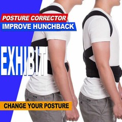 Back Brace Posture Corrector Upper Lower Back Support Adjustable Straightener
