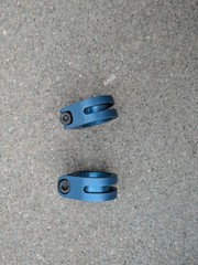 Wheelchair Foot Plate Clamp Pair 1″ For Tilite TR TRA Aero T Twist W26
