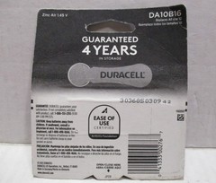 Duracell 10 Hearing Aid Batteries Set of 16 Best Before March 2026