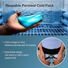 Pregnancy & Postpartum Pelvic Support Belt | Prolapse Relief with Gel Pack | M/L