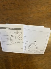 Ear Hearing Amplifiers, Set of 2, Rechargeable Digital Technology