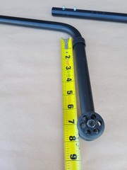 Quickie Wheelchair ANTI TIP TIPPERS WHEELS Wheelie Bars Parts Used Nitrum Qx 2