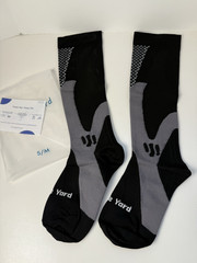 Nurse Yard CORE Compression Socks~Size S/M~Black~1 pair~Leg Pain Relief~New~NIP