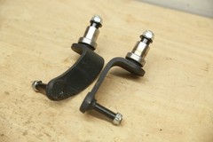 PAIR Caster Forks for Quickie Q700M Power Chairs — for 6″ Wheels Tires