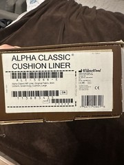 Willowwood Alpha Classic Cushion Liner, 6mm, Green/ Gray, Large