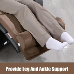 HOMBYS 5-In-1 Recliner Seat Cushion for Elderly+Lumbar Support Pillow + Leg Pad,