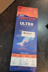 Redi-Thotics Ultra Orthotic Insoles Size A Men 5-6.5 Women 6-7.5 Open Box