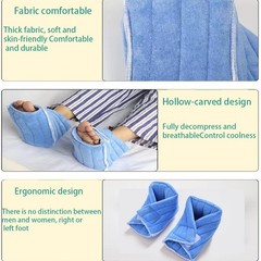 Austylco 2Pcs Heel Protector Cushion-Foot Support Pillowanti-Decubitus Heel Pad