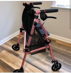 Pink EZ Fold-N-GO Rollater