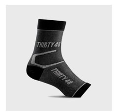 Thirty 48 Plantar Fasciitis Socks – Foot Compression Sleeves Black 1 Pair Medium