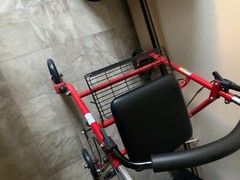 Drive Medical  Rollator with 6 Inches Wheels – Red. OR BEST OFFER