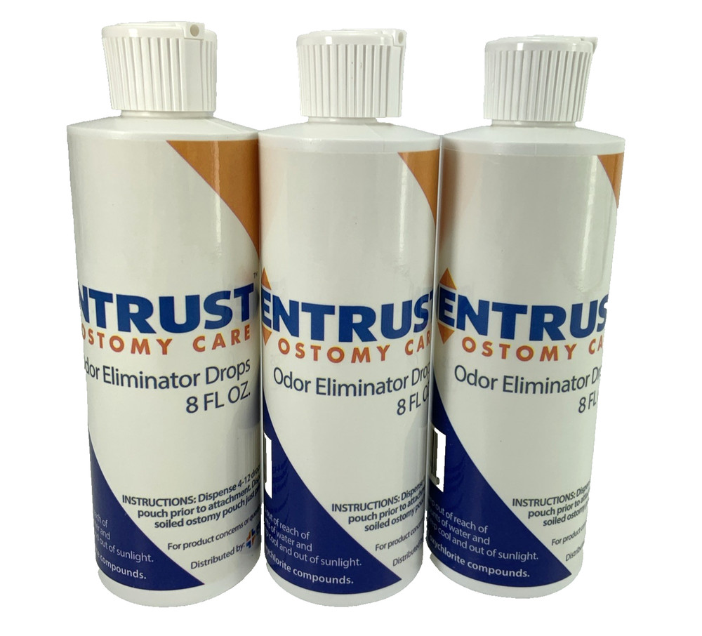 3 Bottles Entrust 6600 Lubricating Odor Eliminator 8 FL OZ ea Exp 2028-29