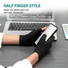 2 Pairs Copper Compression Arthritis Gloves Carpal Tunnel Joint Pain Relief Hand