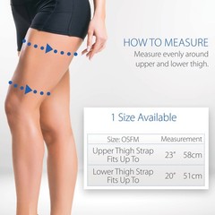 Core Products Adjustable NelMed Thigh Urinary Bag Support Only- Bag Not Included