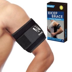 Bicep & Tricep Tendonitis Brace Compression Sleeve – Pain Relief L/XL Width-4