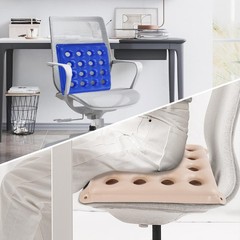 2Pack Inflatable Seat Cushions, Pressure Relief Waffle Cushion, Ideal for Lon…