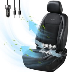 FLORICH Cooling Car Seat Covers with Blowing & Suction, 12V-24V Cooling