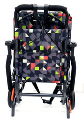 Transport Travel Wheelchair Lightweight Foldable 15.5lb Senior and Kids 220lbs