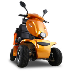 1000W 4-Wheel Heavy Duty Seniors Mobility Scooter 48V 20Ah 15 mph 33 Miles 500lb