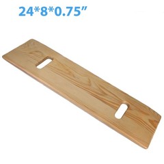 Heavy-Duty Slide Transfer Board with Handles, Mobility Aid for Seniors & Disable