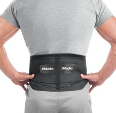 MUELLER Sports Medicine Adjustable Lumbar Back Brace with Removable Pad
