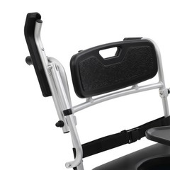 Shower Chair With Wheels, Toilet Wheelchair, Commode Chair With Wheels Modern