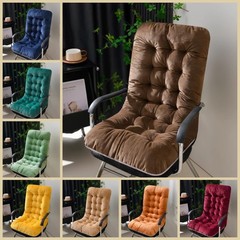Rocking Chair Cushions High Back Patio Cushion Non-Slip Bottom Tufted Seat Pa…
