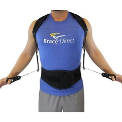 Rigid Posture Corrector Back Brace with Adjustable Back Straightener