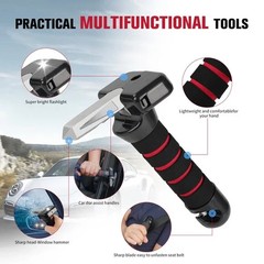 Car Armrest Portable Handle Help Get In & Out of Car Window Breaker Seatbelt NEW