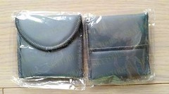 Leather Hearing Aids Soft Case ,Vinyl Carrying Storage Pouch for all hearing aid