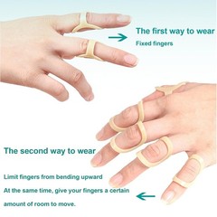 8-40 PCS Oval Finger Splints Trigger Finger Kit for Size 5,6,7,8,9,10,11,12 US