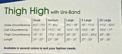 AO Thigh High w/ Band Graduated Compression Stockings 20-30 mmHg – SIZES