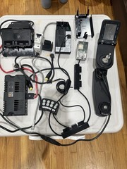 Permobil Corpus M3 Lot of electrical components for parts, used, untested