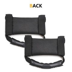 RERPRO UTV ATV Roll Bar Grab Handles Grips Compatible with Polaris RZR Black