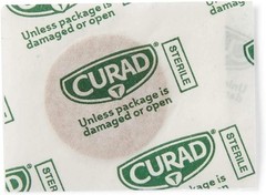 Curad Flex Fabric Spot Adhesive Bandages, Bandage Diameter is 7/8″ 7/8"