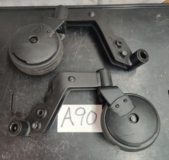Quantum Q6 EDGE 2.0/3 Powerchair LF/RF Caster Arms w/Caster Wheels – FREE SHIP