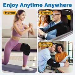 Electric Heated Shoulder 3 In1 Massager Brace with Vibration Joint Pain Relief