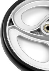 2 Pcs Wheels Replacement for Wheelchairs Solid 8 Inch Walker Wheels Replacement