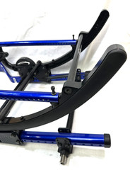 Quickie Iris Tilt In Space Full Motion Wheelchair Frame Blue W/ Indicator