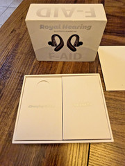 Royal Hearing Bluetooth Rechargeable Hearing Aid, Black F-AID