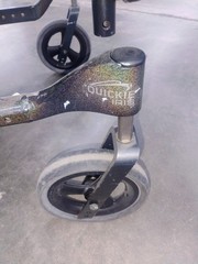 Quickie Iris Tilt-In-Space Youth Manual Wheelchair + Tobii Dynavox CnctIT Mount