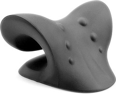 Wave Shape Chiropractic Pillow – Easy to Clean Neck Stretcher for Spinal Health