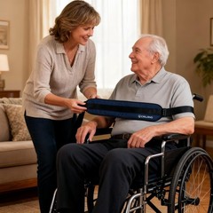 Adjustable Wheelchair Seatbelt for Dementia & Elderly – Safety Restraint Straps