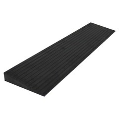 Anti-slip Solid Rubber Threshold Ramp Step Threshold Ramp Pad 9.8 x 35.4 x 1.8“
