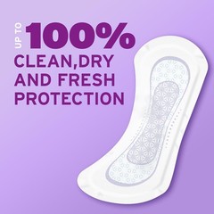 Poise Daily Incontinence Liners, Size 2, Regular Length Very Light, 126 ct