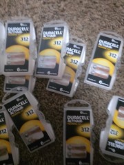 Duracell Activair Hearing Aid Batteries Size: 312 (6 pack)